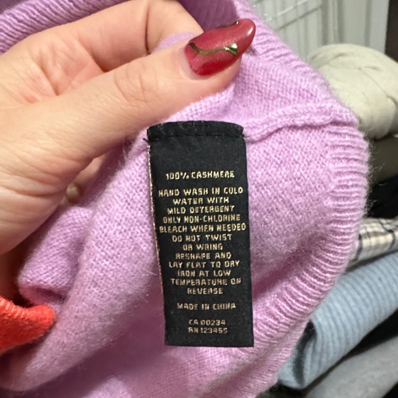 Lavender Turtleneck Sweater - Picture 3 of 3